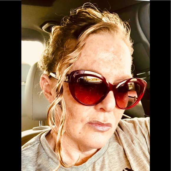 Coach Accessories - Coach burgundy cateyes Sunglasses-Gently preloved